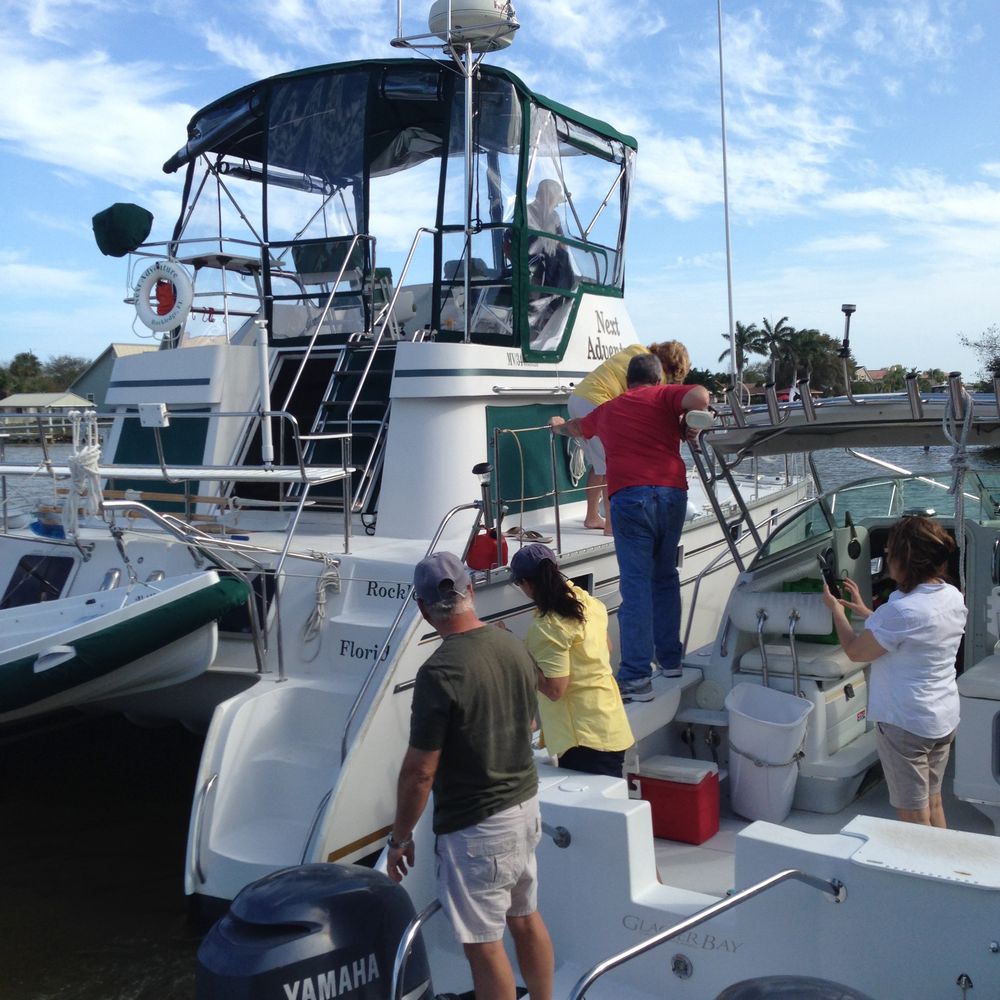 The fleet is on a trip